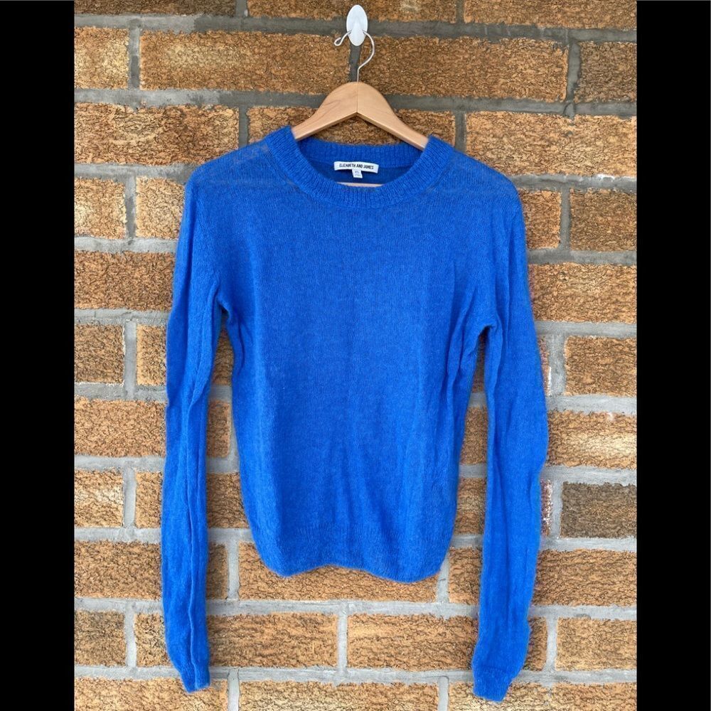 Elizabeh and james alpaca blend sweater XS